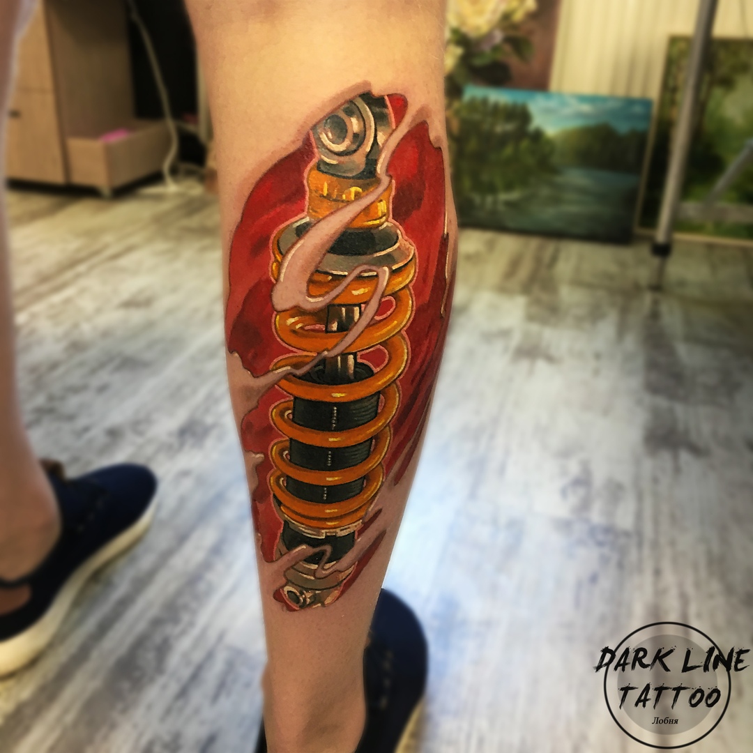 биомеханика Тату татуировка Лобня стили