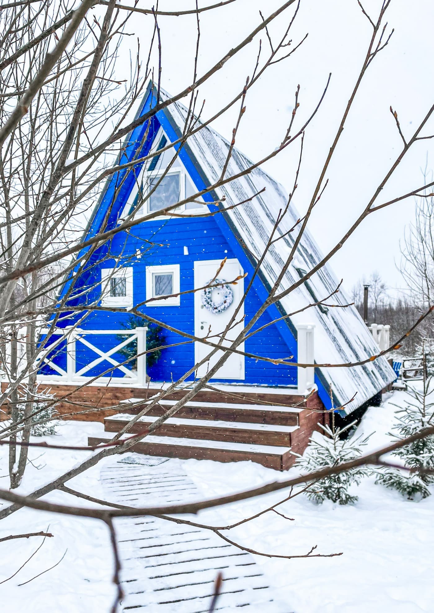 А у реки, глэмпинг