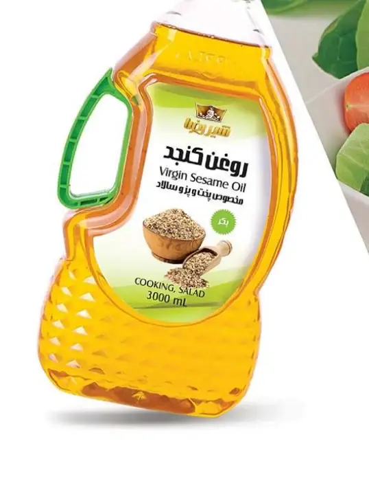Кунжутное масло Virgin SHIRREZA: упаковка