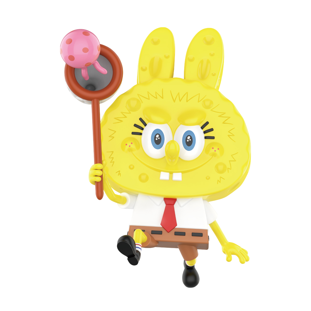 Labubu POP Mart Sponge Bob Jellyfish Catcher
