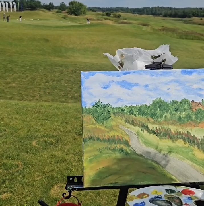 Живопись в Завидово