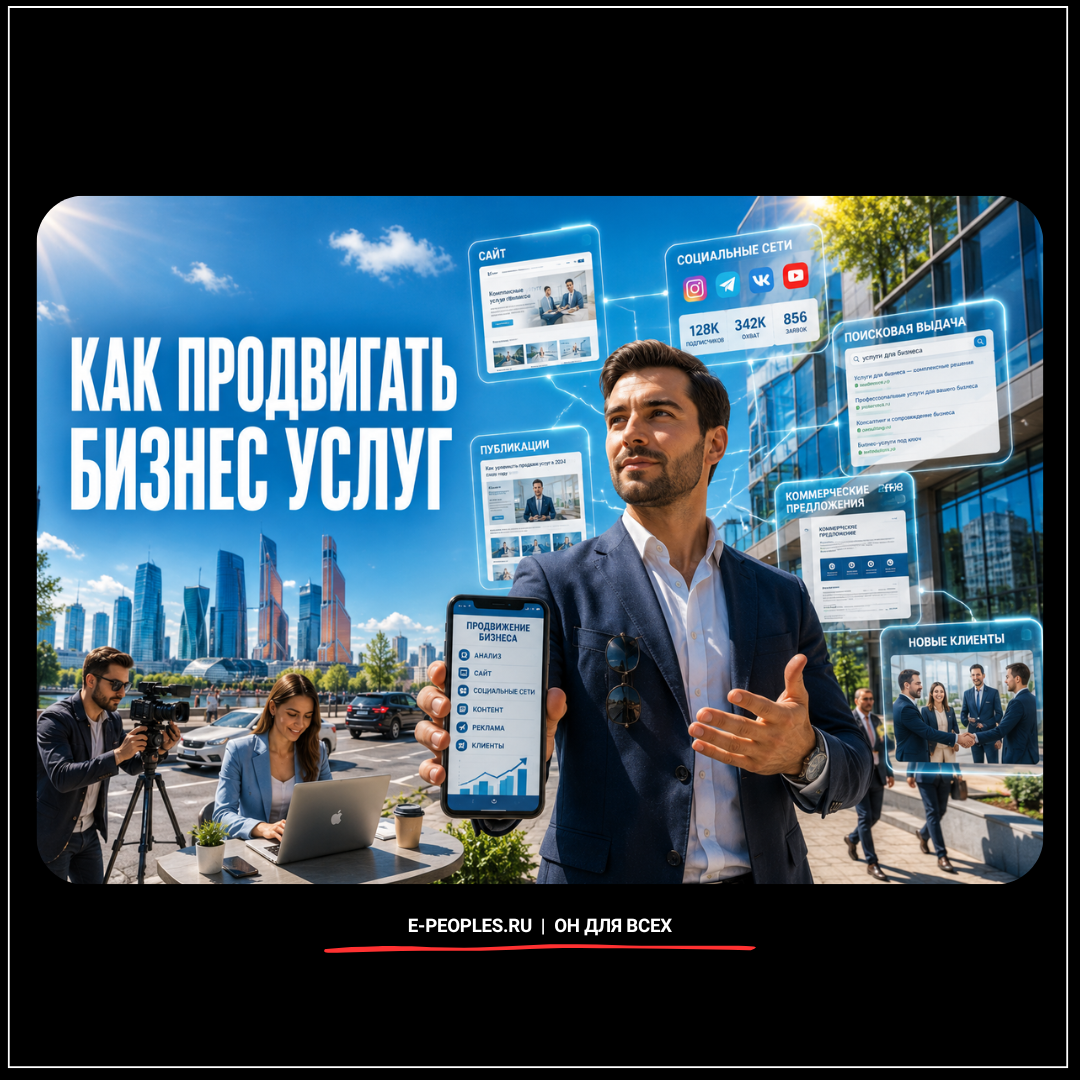 Как продвигать бизнес услуг