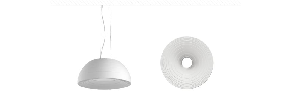 Подвесной кратер в ракурсе 