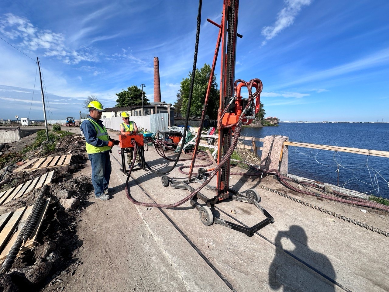 Цементация зданий