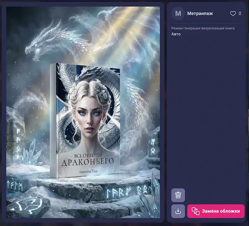 Замена обложка на мокапах сообщества