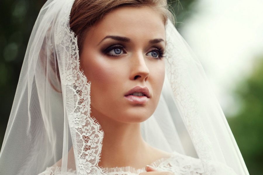 Свадебные прически невесты с фатой: на длинные, средние или короткие волосы