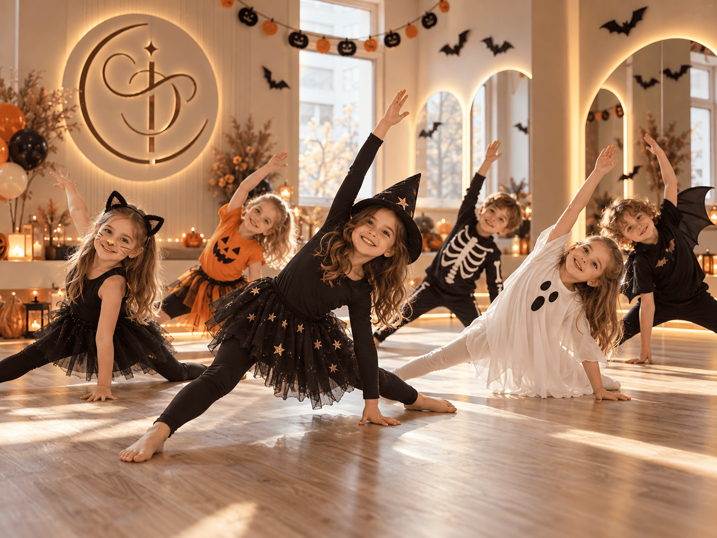 Детский Halloween в студии