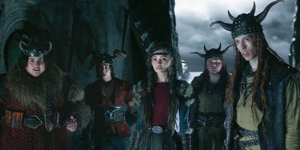 Кадр из фильма «Как приручить дракона» 2025