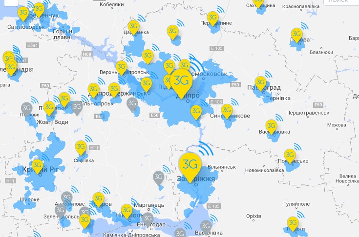 Билайн карта покрытия самарская область