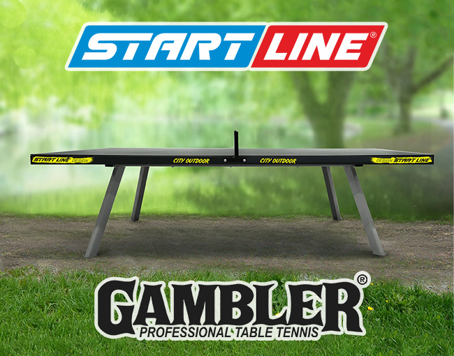 Новые теннисные столы Start Line и Gambler