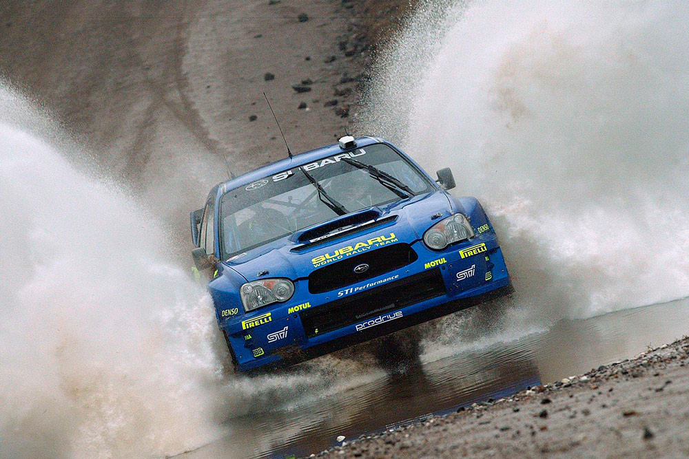 Петтер Сольберг и Фил Миллз, Subaru Impreza S11 WRC '05 (MC54 WRC), ралли Аргентина 2005