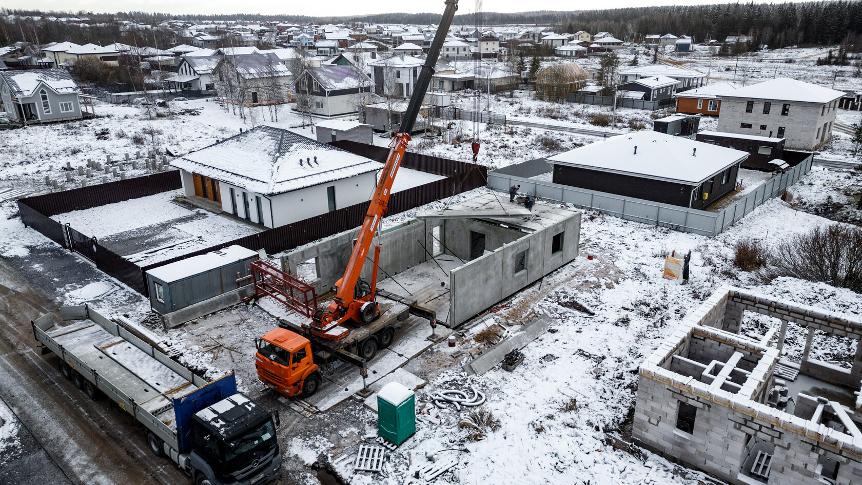 Заказать монтаж готовый дом в Лабинска