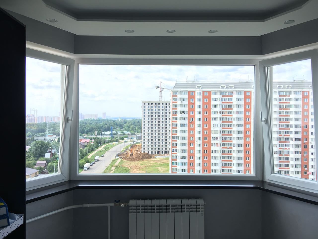 панорамное остекление окон