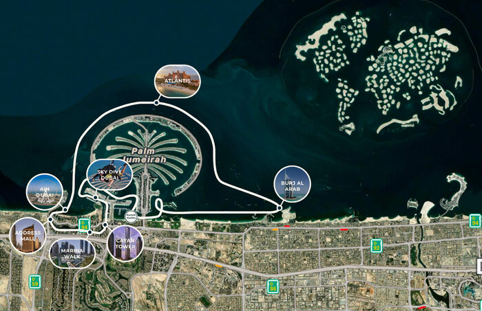 Yacht Routs Dubai