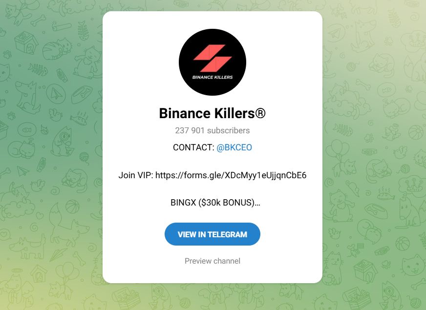 Binance Killers