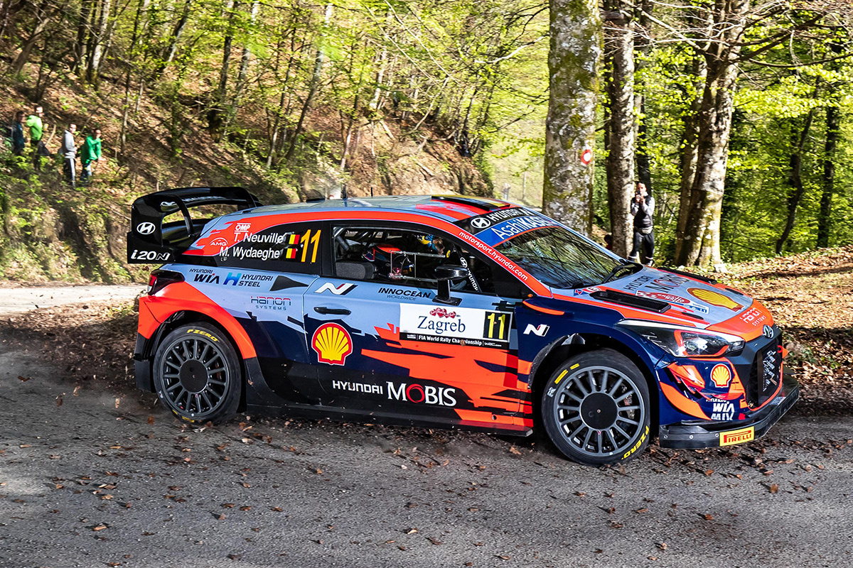 Тьерри Невилль и Мартейн Видаге, Hyundai i20 Coupe WRC, ралли Хорватия 2021
