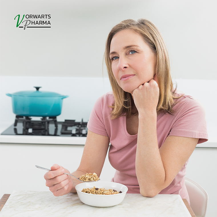 Food diary for heartburn. Recording reactions after meals