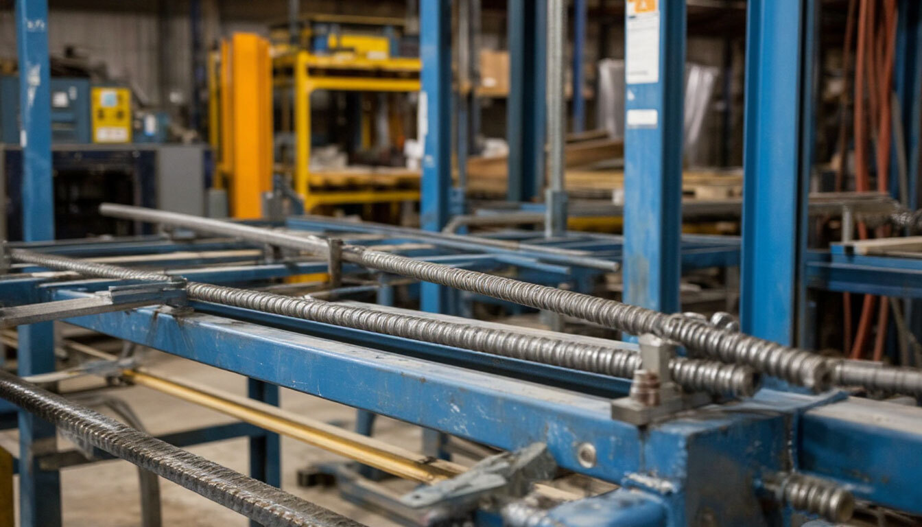 Испытания арматурных каркасов