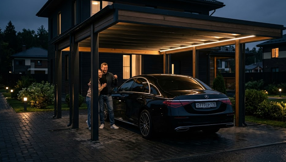 Навес для авто