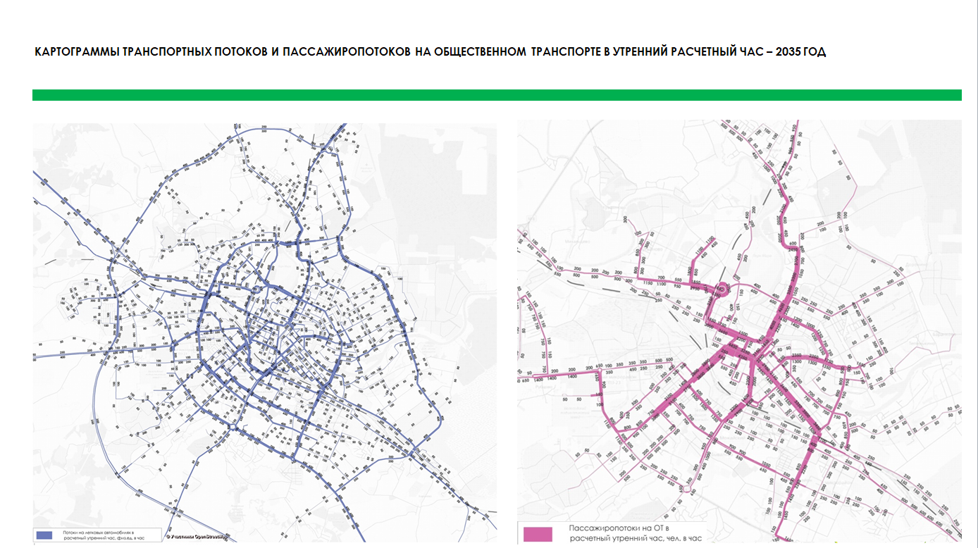 Комплексная схема организации транспортного обслуживания населения общественным транспортом