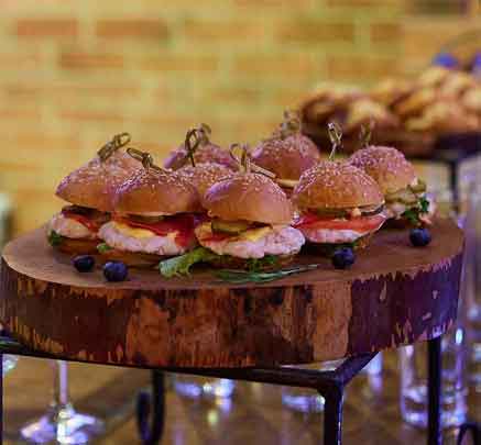 мини бургеры на новый год