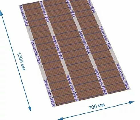 секция теплого пола тесла ТКС-01