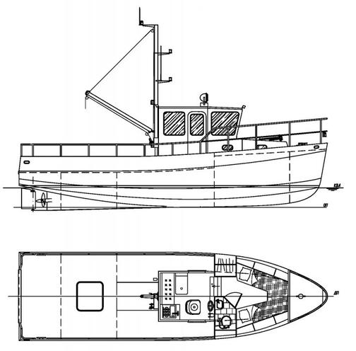 Рыболовный бот скулте чертежи