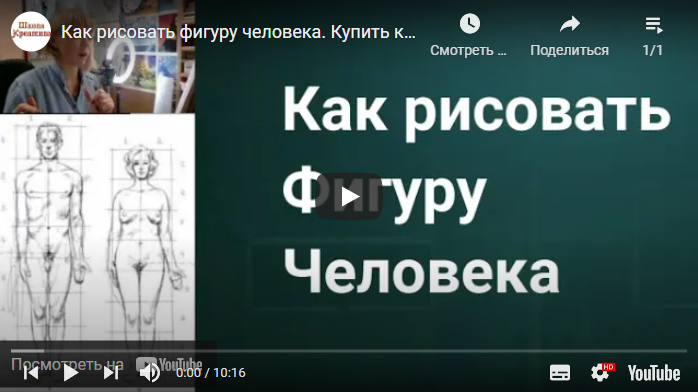Как рисовать Фигуру человека