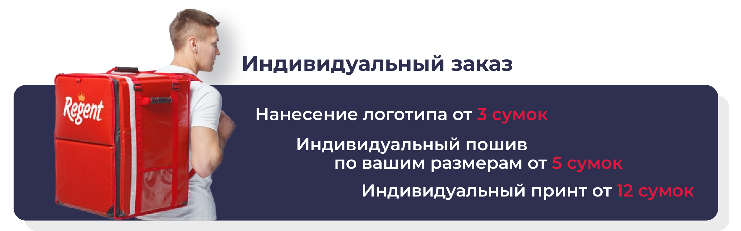 Термосумки для пиццы, суши и вок в Оренбурге, сумки-холодильники для еды |  Regent