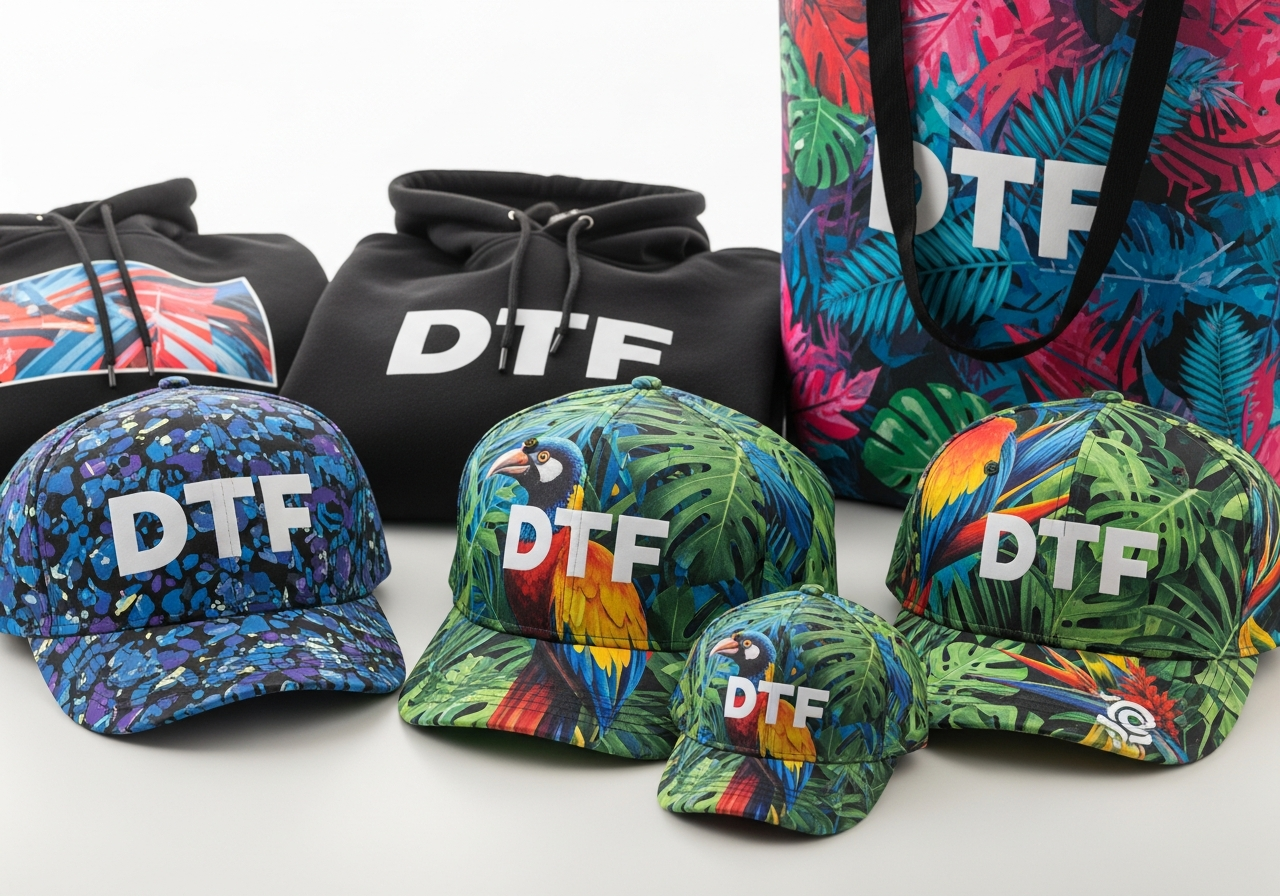 ДТФ печать на мерче