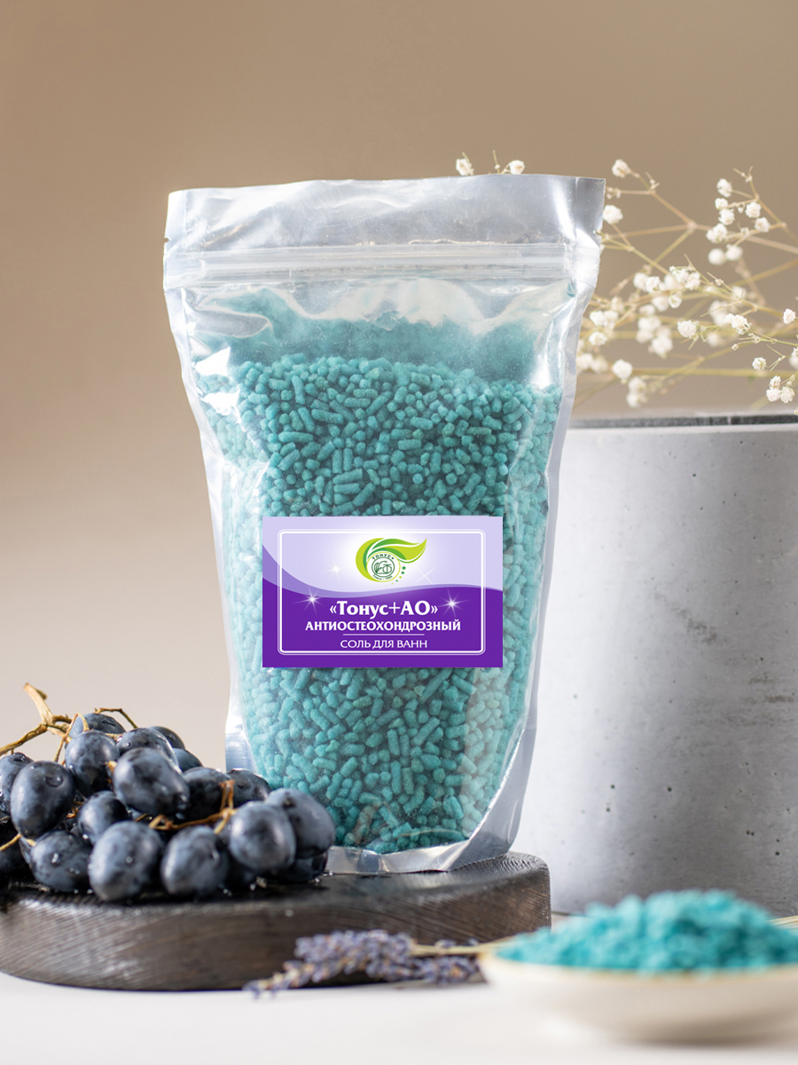 Бальнеокомплекс для ванн "Тонус+АО" (Антиостеохондрозный) 500 гр.
