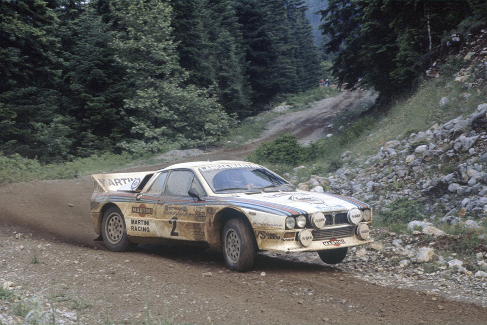 Маркку Ален и Илкка Кивимяки, Lancia 037 Rally (A6 33088), ралли Акрополь 1982