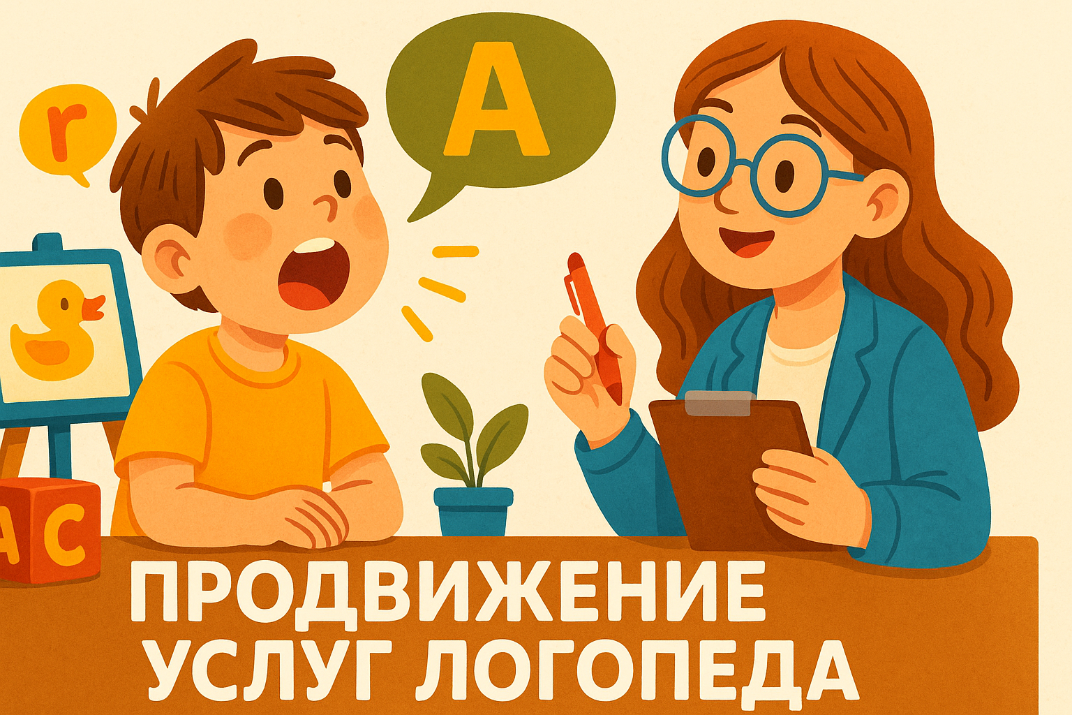 Секреты продвижения услуг логопеда