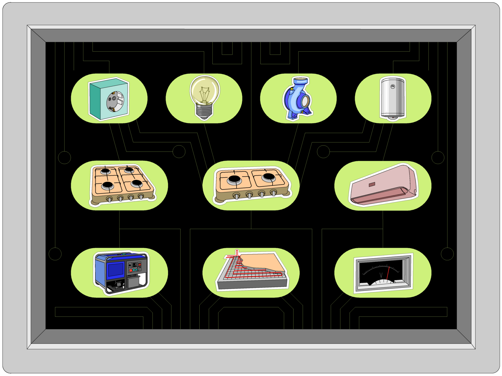 Электрический щит ARCHIKOM