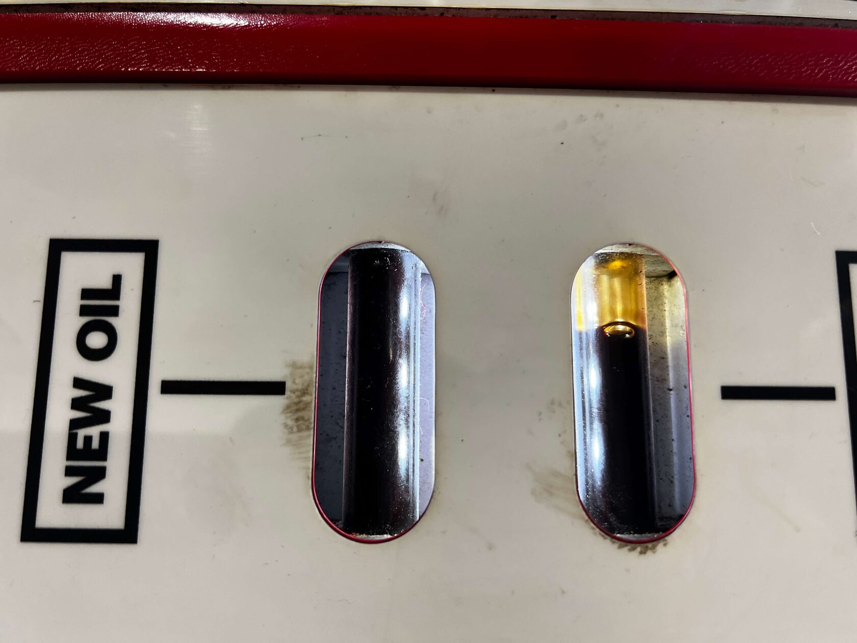 Состояние старого масла в АКПП Geely