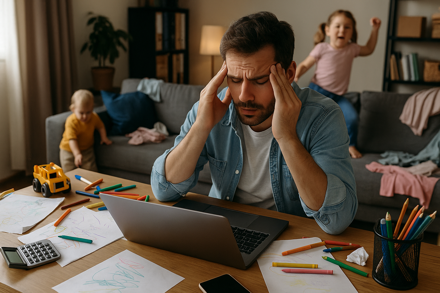 Moderne Coworking-Fläche mit arbeitenden Fachleuten