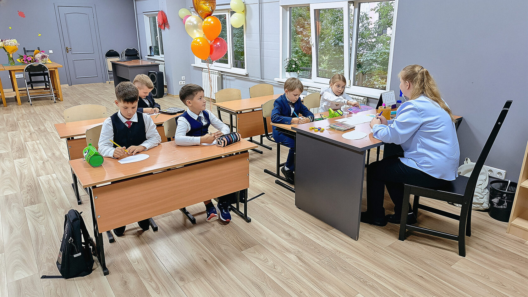 Занятие в малом классе