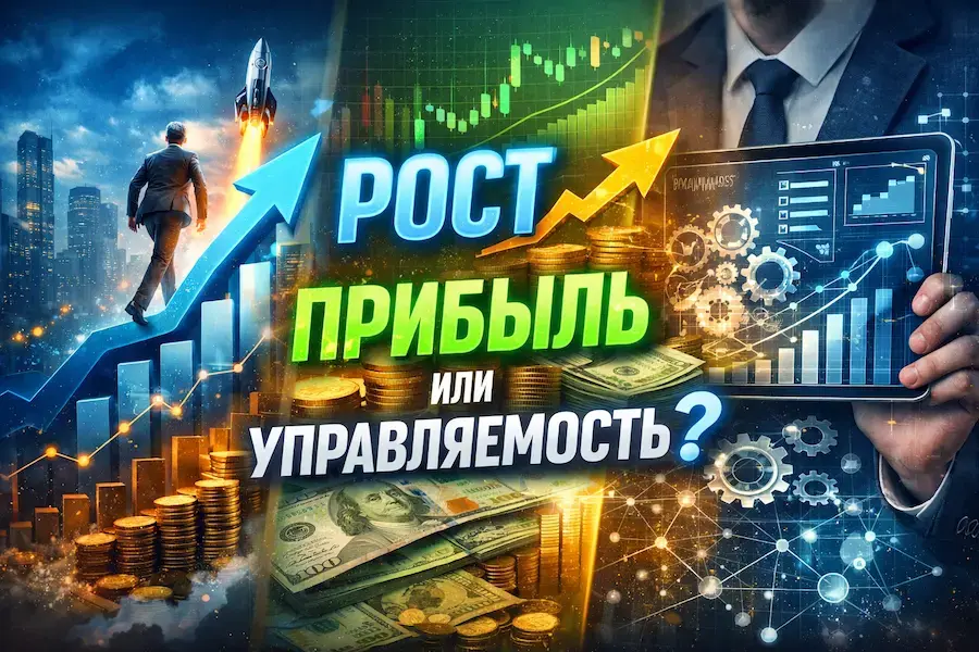 Растущая динамика на графике