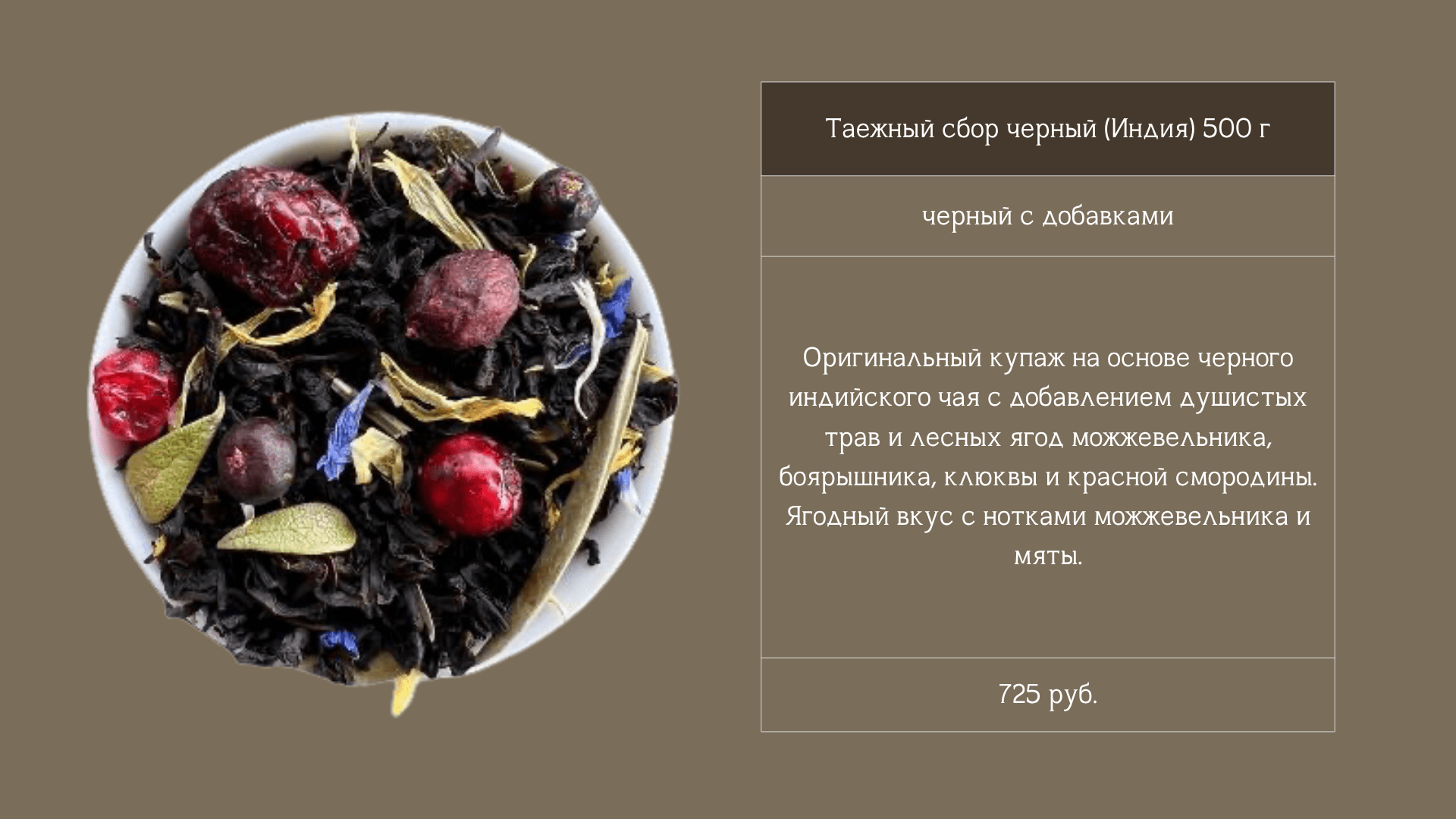 Ароматный листовой чай для HORECA