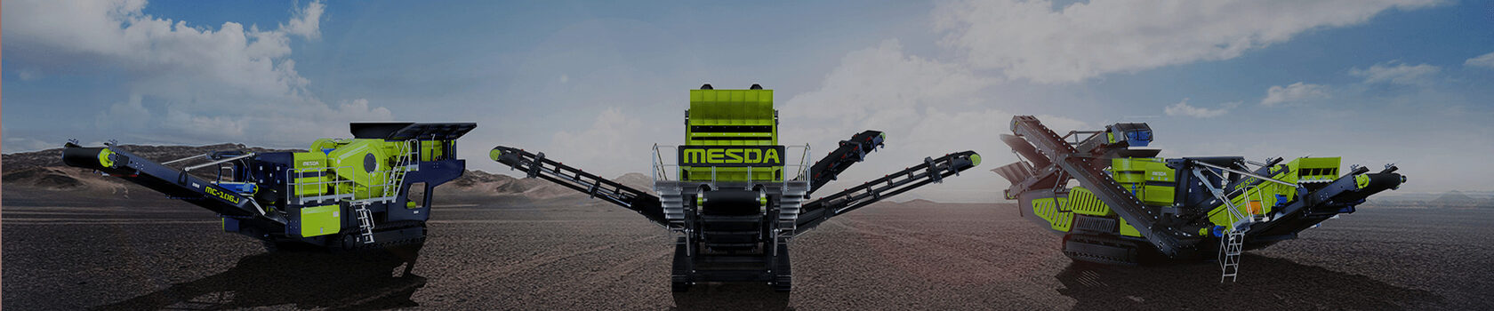 Купить дробильно-сортировочное оборудование Mesda