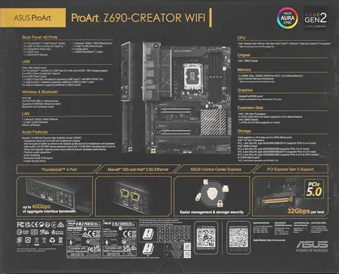 Z690 creator wifi