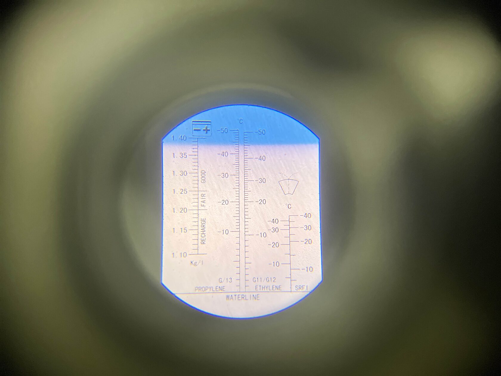 Рефрактометр антифриз Киа
