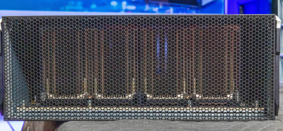 Aivres KR6288 NVIDIA HGX H200 8 GPU Tray Front