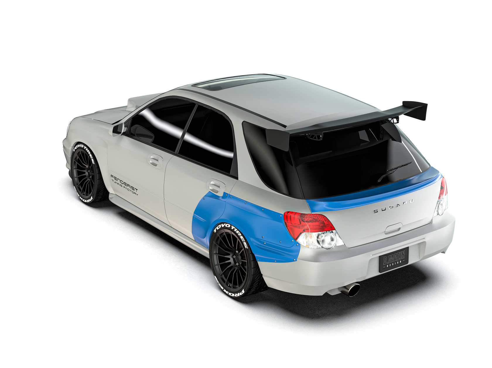 Fenderist обвес subaru