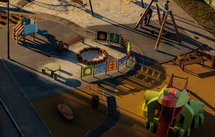 детская площадка на заказ