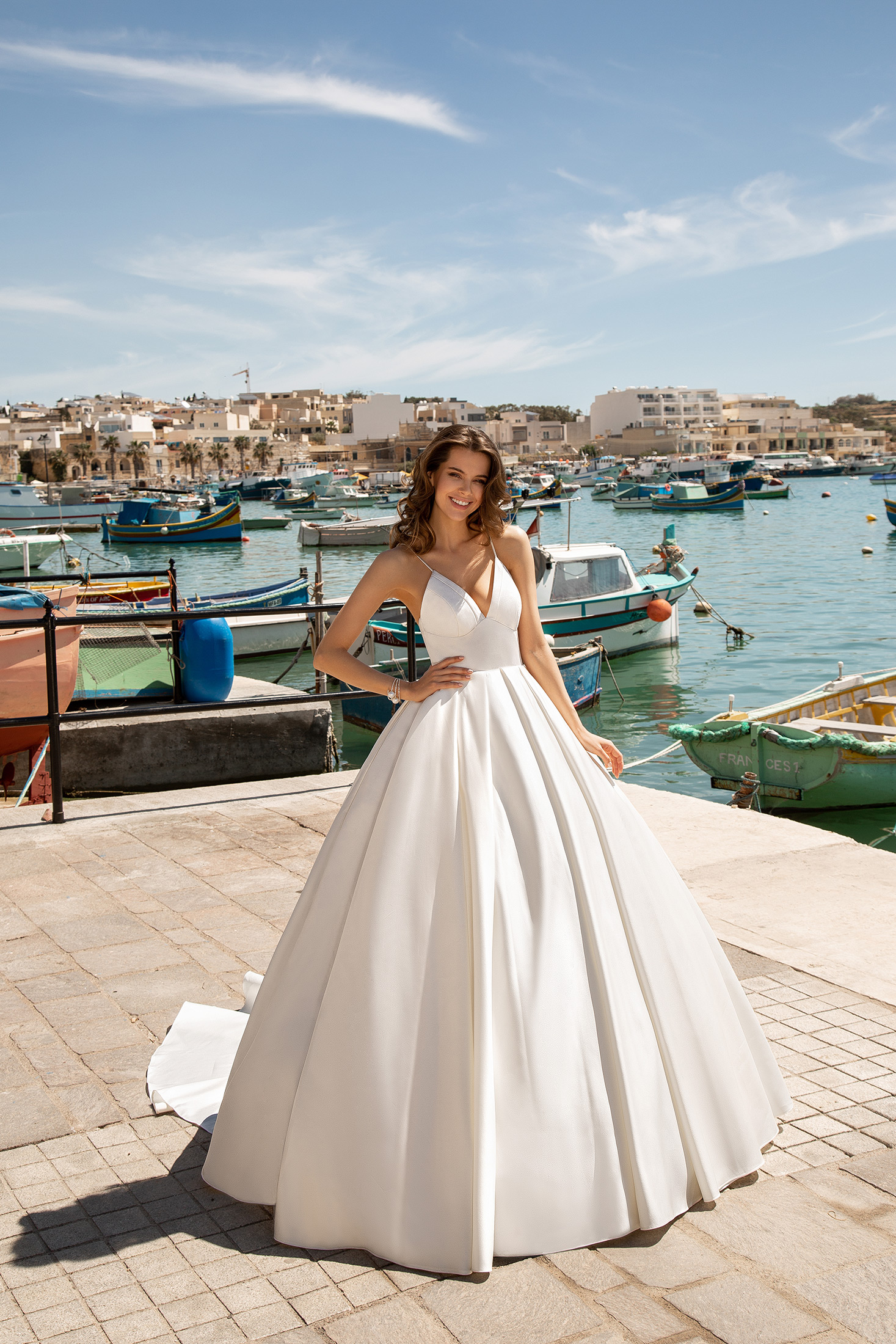 Malta Campaign 2020 Wedding dress 151 HALIA