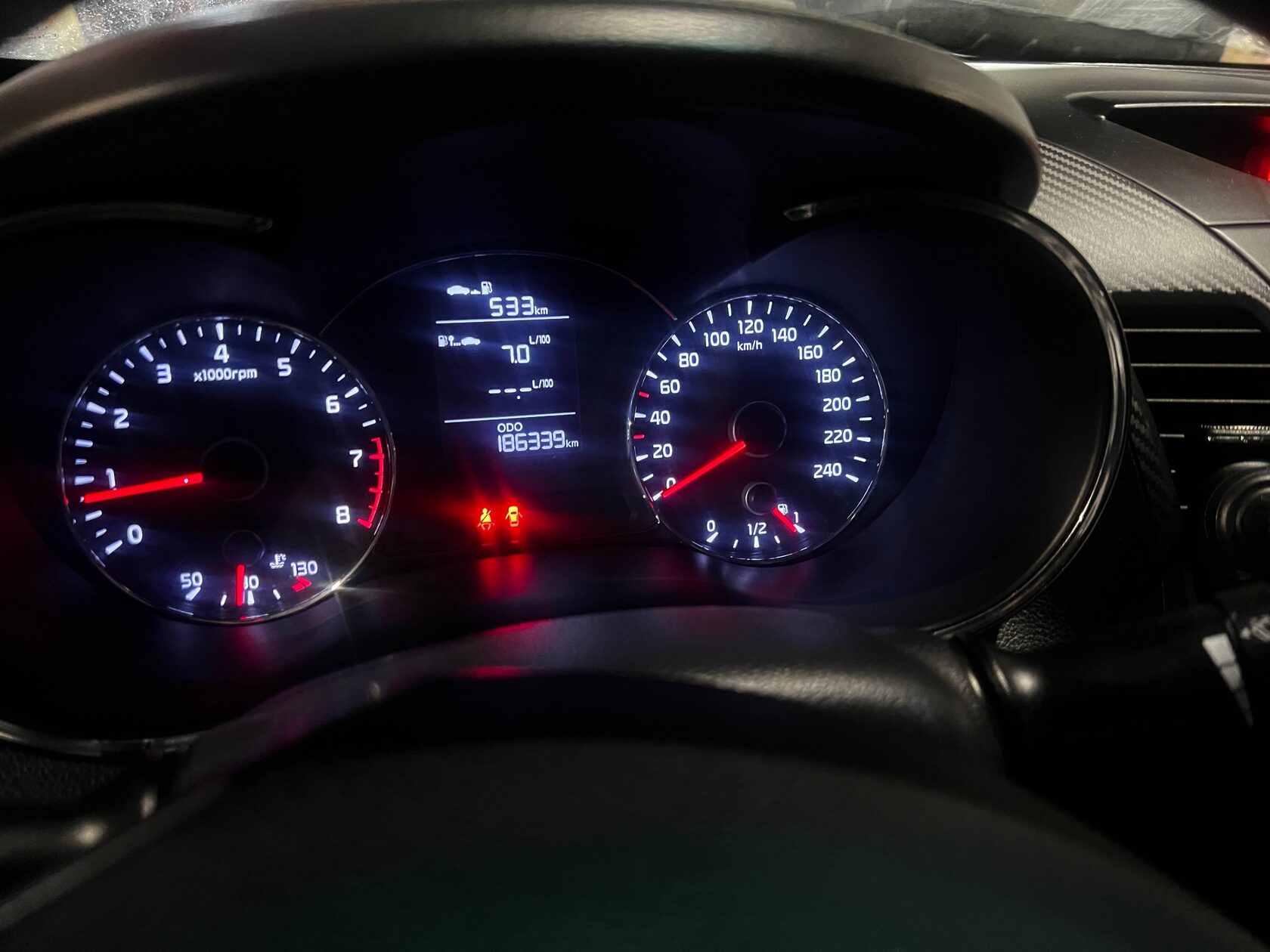 Kia Cerato после замены антифриза