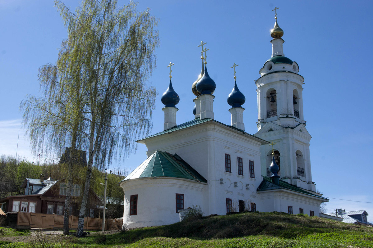 Плес церковь святой варвары фото