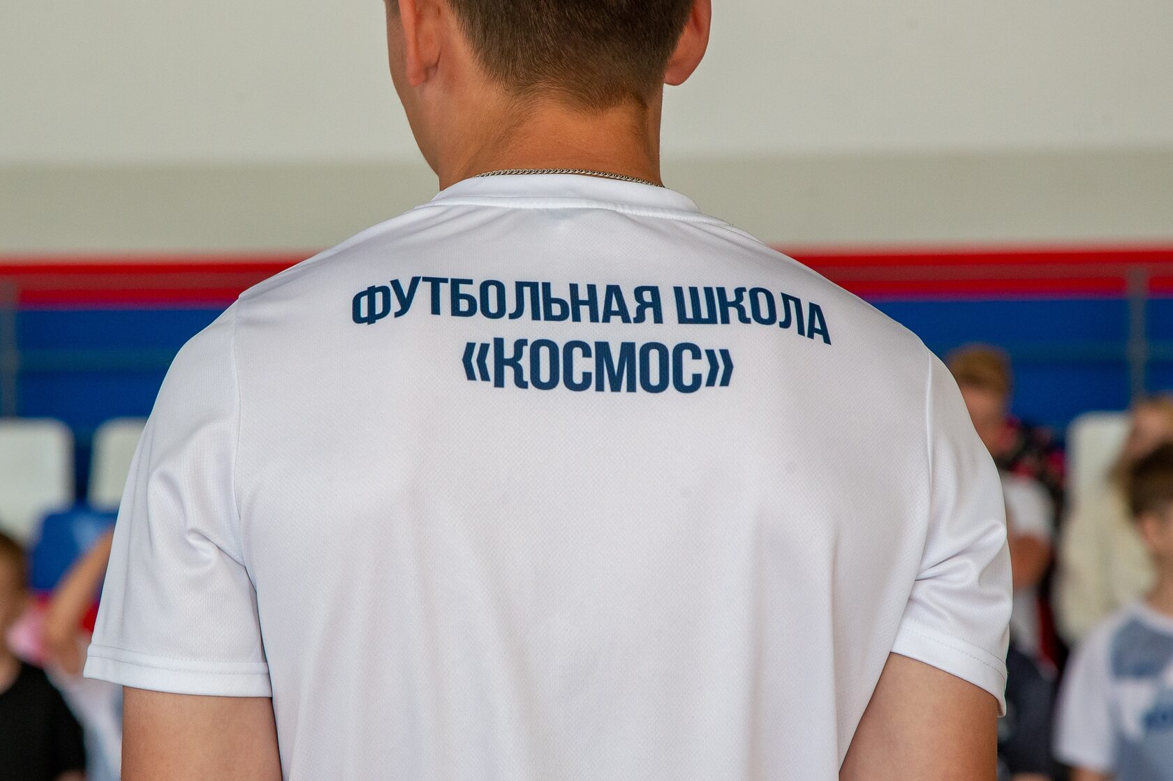 Тренировочная сессия юных футболистов