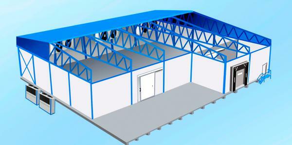 Проект морозильного склада